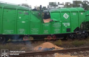 обстріл залізниці