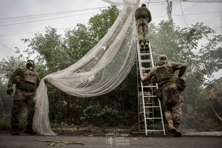антидронові сітки - 24 омбр - Костянтинівка 3