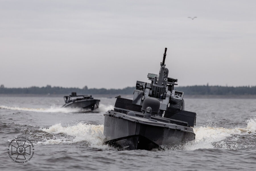СБУ показала нове покоління морських дронів Sea Baby3