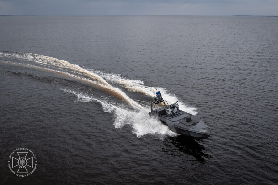 СБУ показала нове покоління морських дронів Sea Baby4