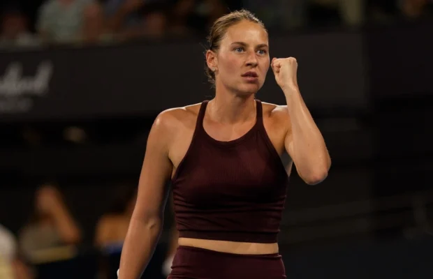 Марта Костюк. Фото: Facebook (Brisbane International)