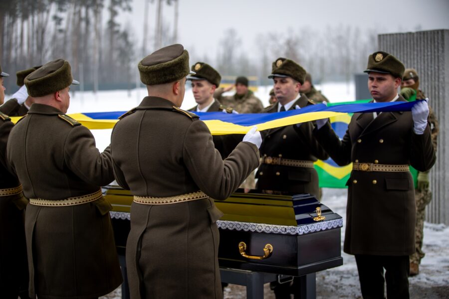 похорон військового - церемонія прощання