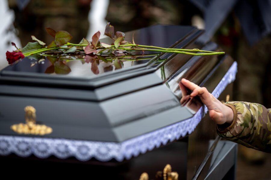 похорон військового - церемонія прощання1