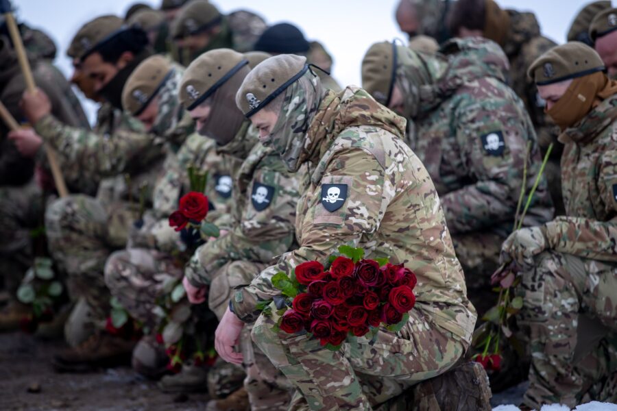 похорон військового - церемонія прощання2