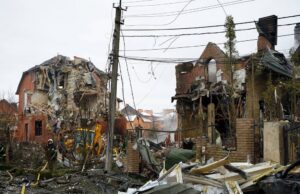 Наслідки удару по Київщині, які РФ завдала в ніч на 22 лютого 2026 року. Фото: ТГ Миколи Калашника