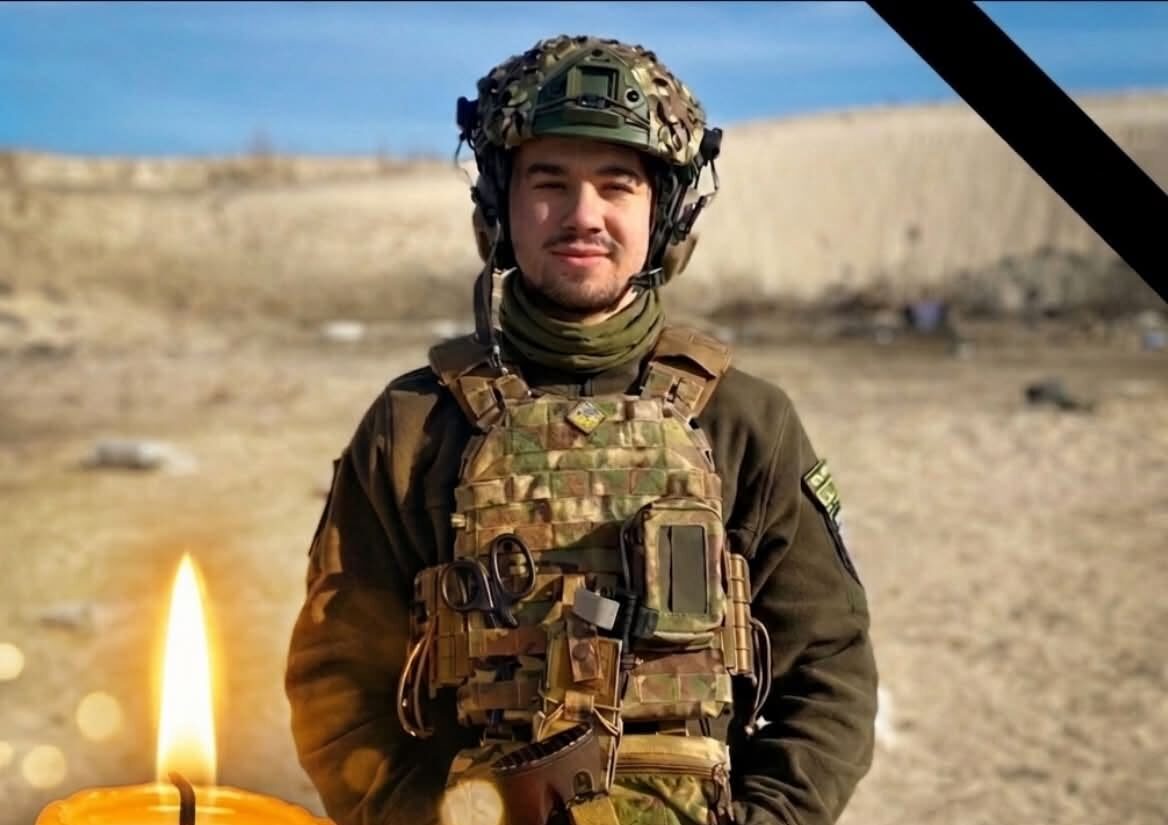 На фронті загинув студент тернопільського медуніверситету, бойовий медик 67 омбр Віталій “Професор” Гакало