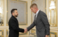 Президент України Володимир Зеленський і міністр оборони Естонії Мартін Хемер